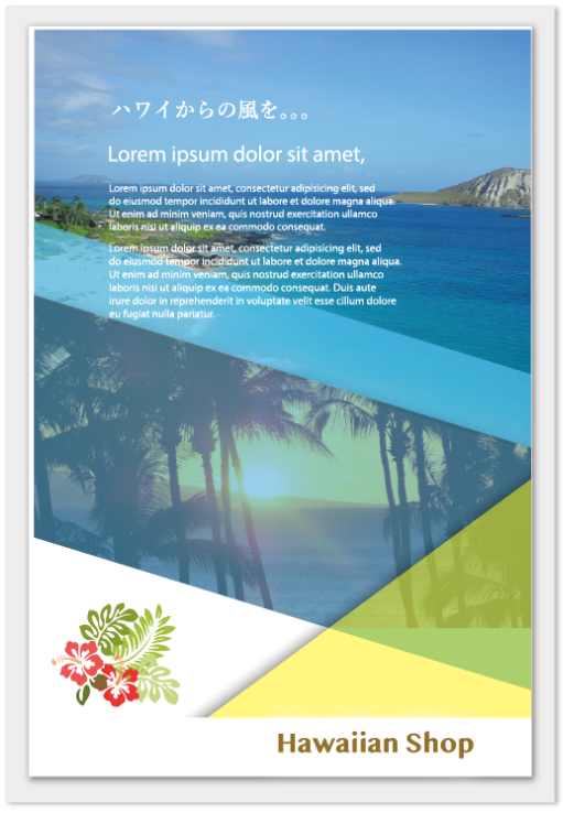 ご案内リーフレット冊子DM