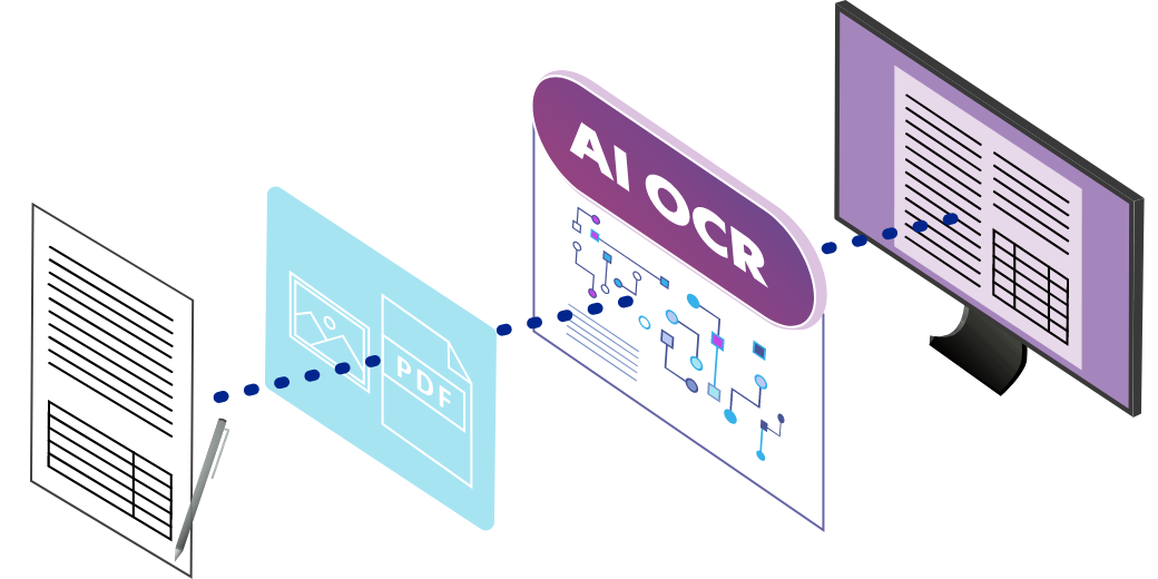 AI-OCRイメージ図